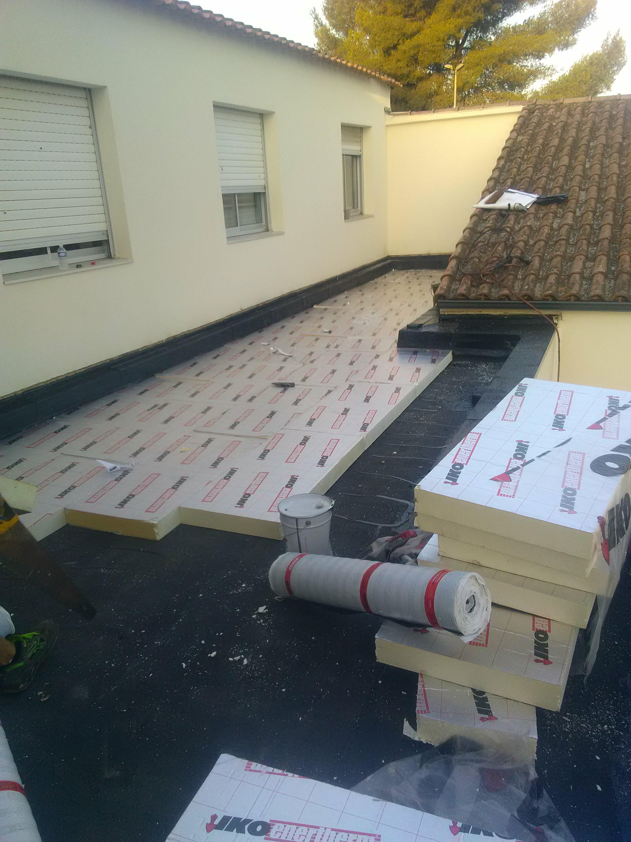 Intervention d'urgence sur toiture - Travaux d'isolation et d'étanchéité