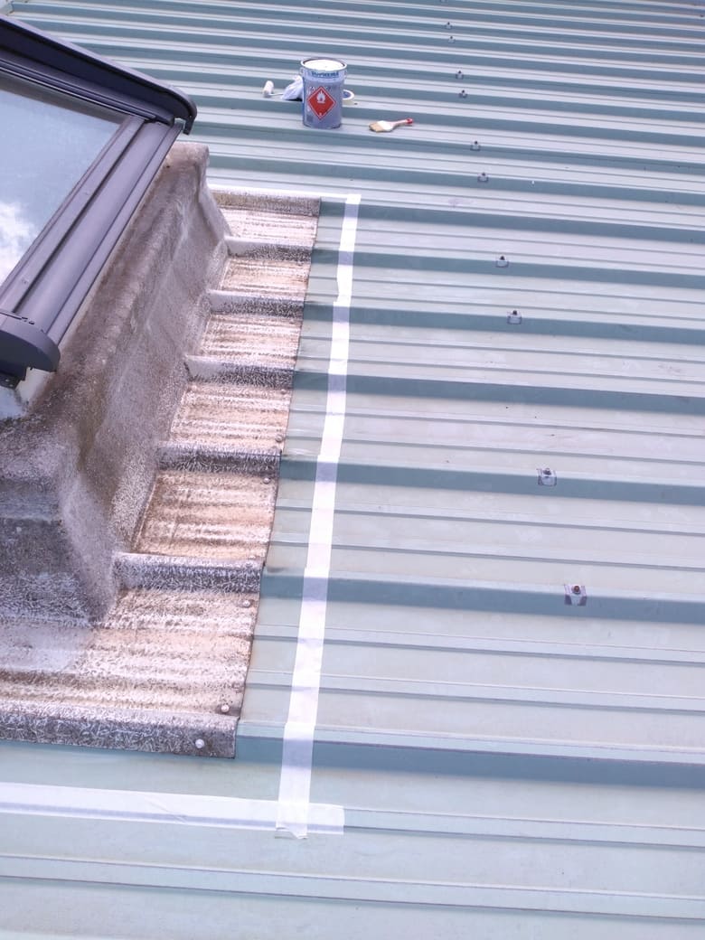 Reparation toiture metallique + travaux de zinguerie - Couvreur Zingueur Au Fil des Toits Montpellier