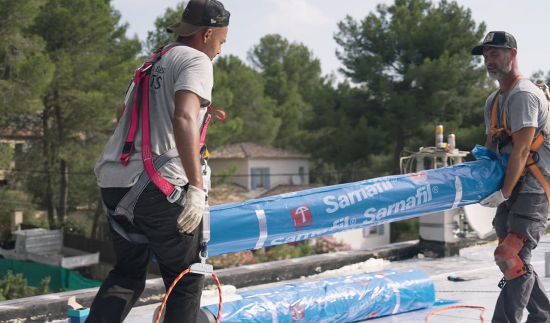 Travaux étanchéité et isolation sur toit terrasse hérault