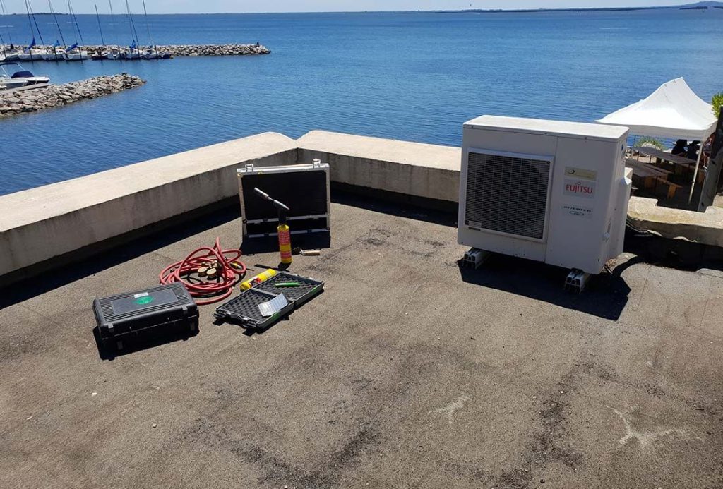 Recherche fuite toit plat Montpellier par inspection visuelle