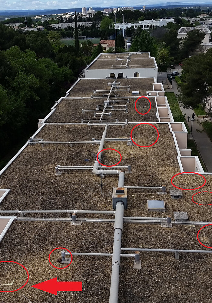 Toiture industrielle Montpellier avant contrat entretien toiture